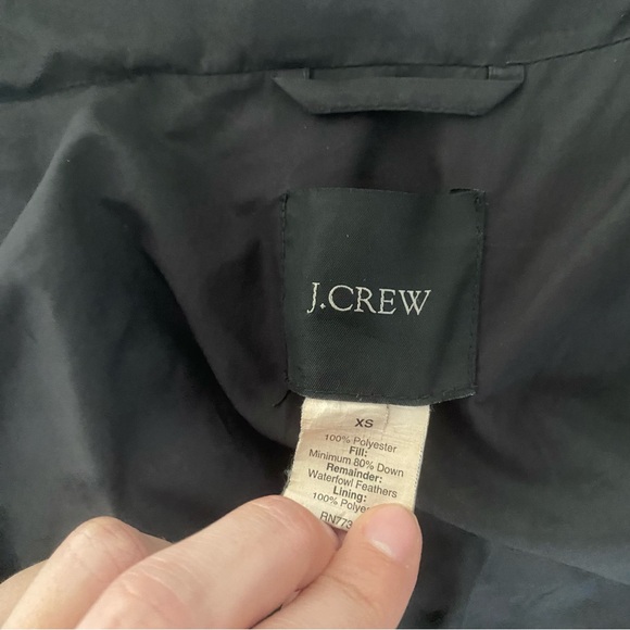 J Crew long puffer coat - Picture 3 of 4